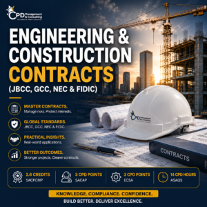 Engineering & Construction Contracts (JBCC, GCC, NEC & FIDIC)